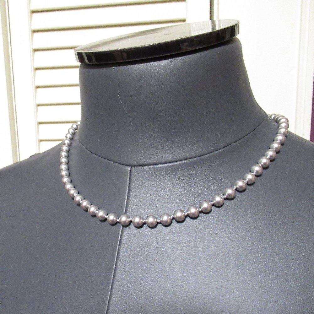 Hand knotted Swarovski Pearl Necklace